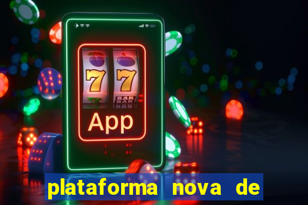 plataforma nova de 3 reais