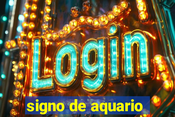 signo de aquario