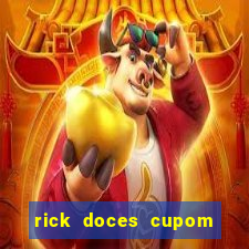 rick doces cupom primeira compra