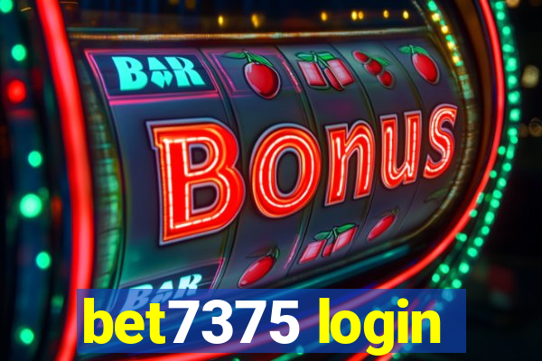 bet7375 login