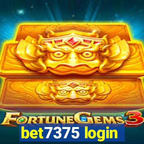 bet7375 login