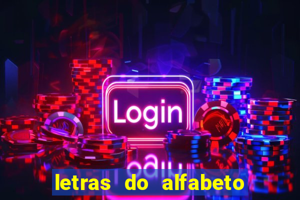 letras do alfabeto personalizadas para imprimir