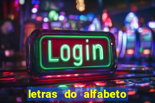 letras do alfabeto personalizadas para imprimir