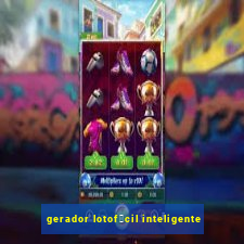 gerador lotof谩cil inteligente