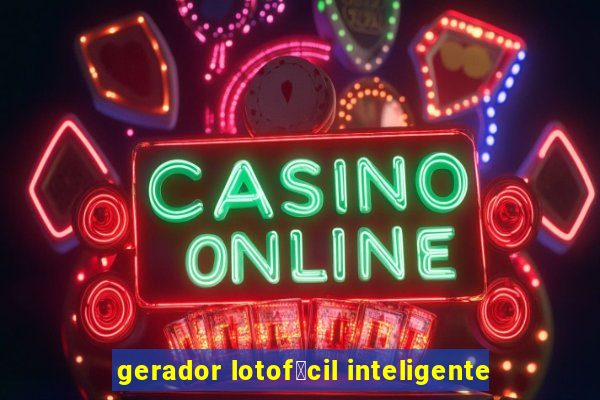 gerador lotof谩cil inteligente