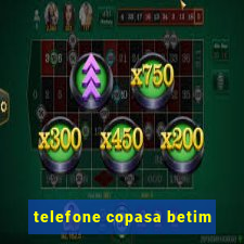 telefone copasa betim