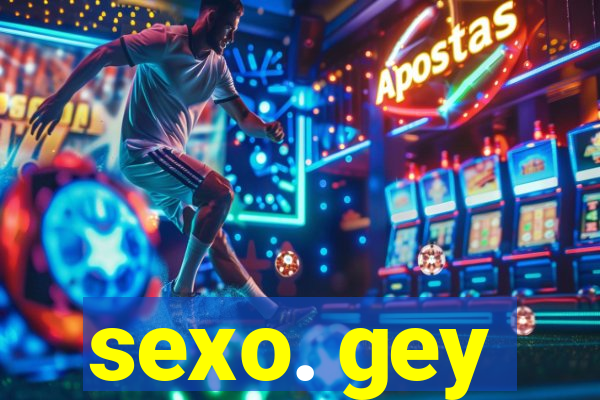 sexo. gey