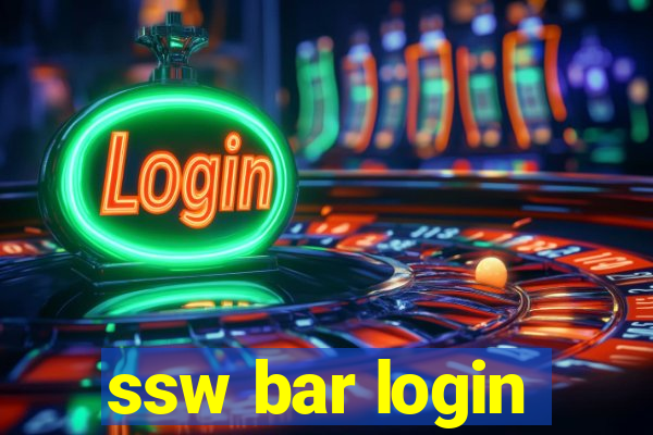 ssw bar login