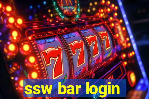 ssw bar login