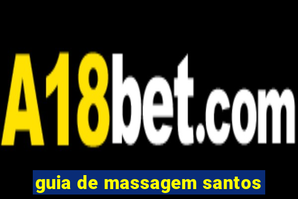 guia de massagem santos