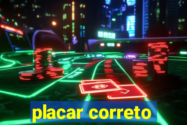 placar correto