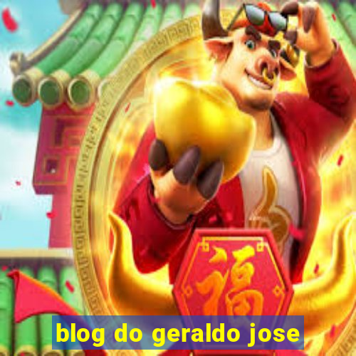 blog do geraldo jose