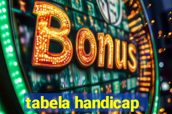 tabela handicap