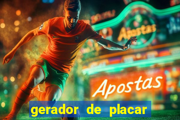 gerador de placar de futebol