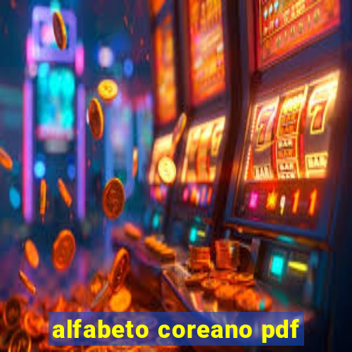 alfabeto coreano pdf