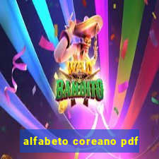 alfabeto coreano pdf