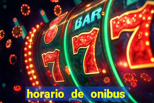 horario de onibus santos dumont x juiz de fora