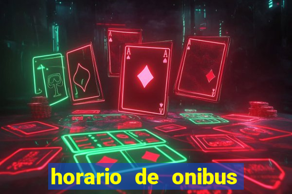 horario de onibus santos dumont x juiz de fora