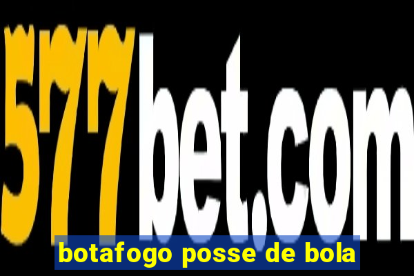 botafogo posse de bola