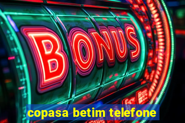 copasa betim telefone