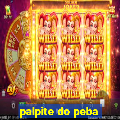 palpite do peba