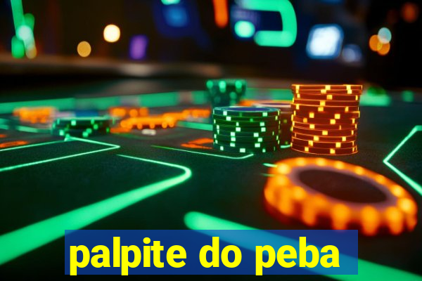 palpite do peba