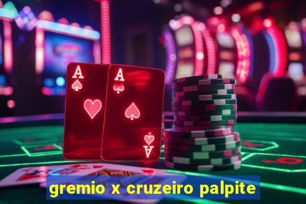 gremio x cruzeiro palpite