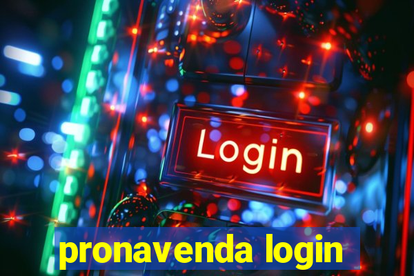 pronavenda login