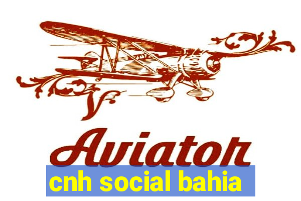 cnh social bahia