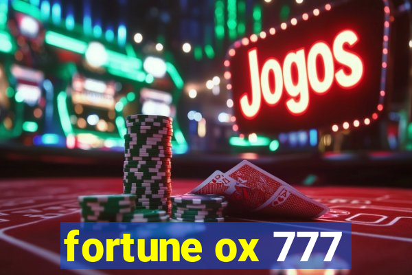 fortune ox 777