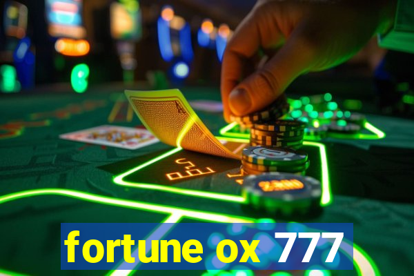 fortune ox 777