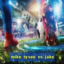 mike tyson vs jake paul assistir online