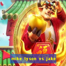 mike tyson vs jake paul assistir online