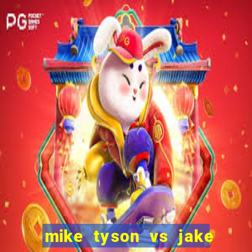 mike tyson vs jake paul assistir online