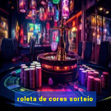 roleta de cores sorteio