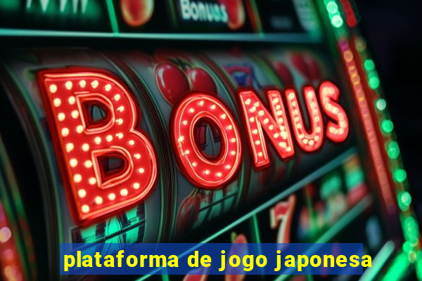 plataforma de jogo japonesa