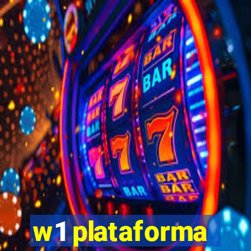 w1 plataforma