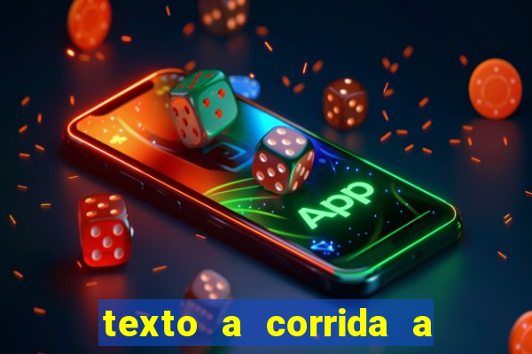 texto a corrida a lagarta lili