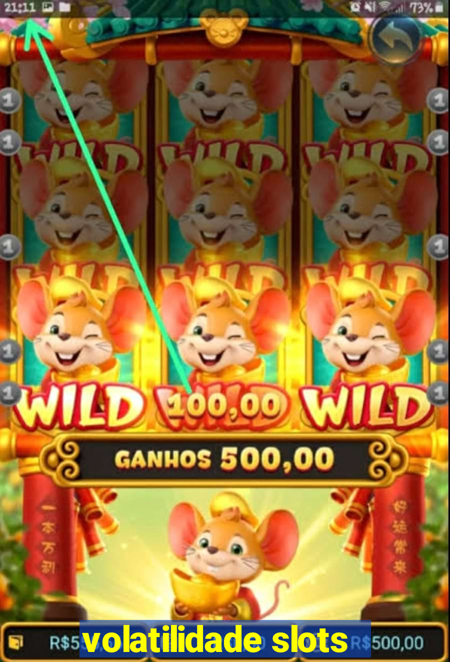 volatilidade slots