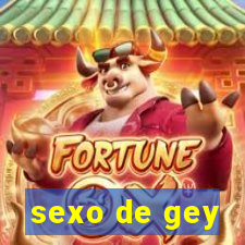 sexo de gey