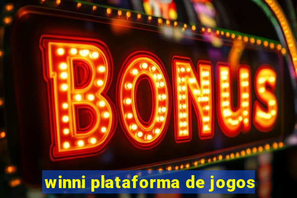 winni plataforma de jogos