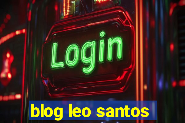 blog leo santos