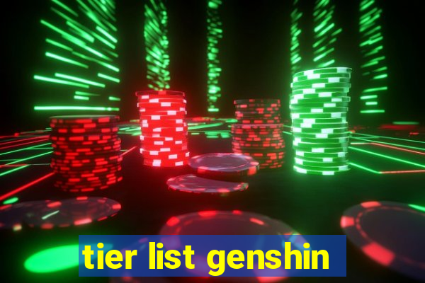 tier list genshin