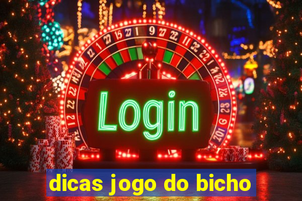 dicas jogo do bicho