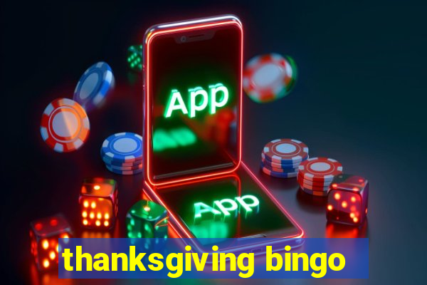 thanksgiving bingo