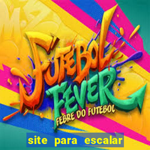 site para escalar time de futebol