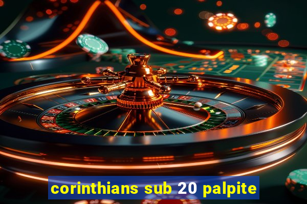 corinthians sub 20 palpite