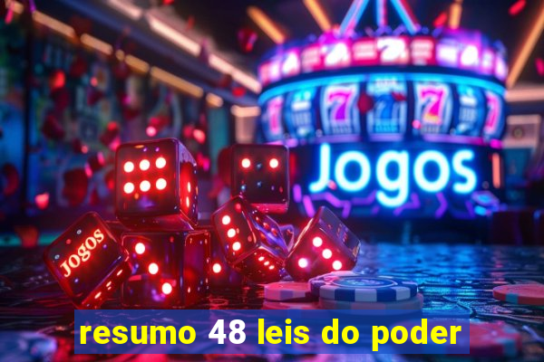 resumo 48 leis do poder