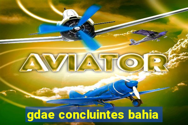 gdae concluintes bahia