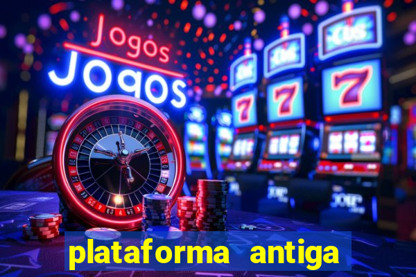 plataforma antiga de jogos